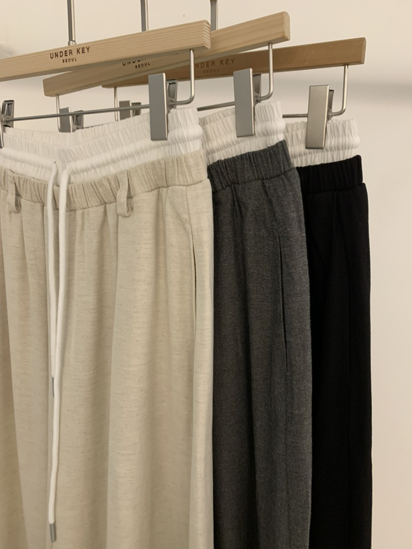UNDER KEY韓國直郵女裝新品休閑熱賣時尚職業推薦休閑褲UNDER KEY休閑褲