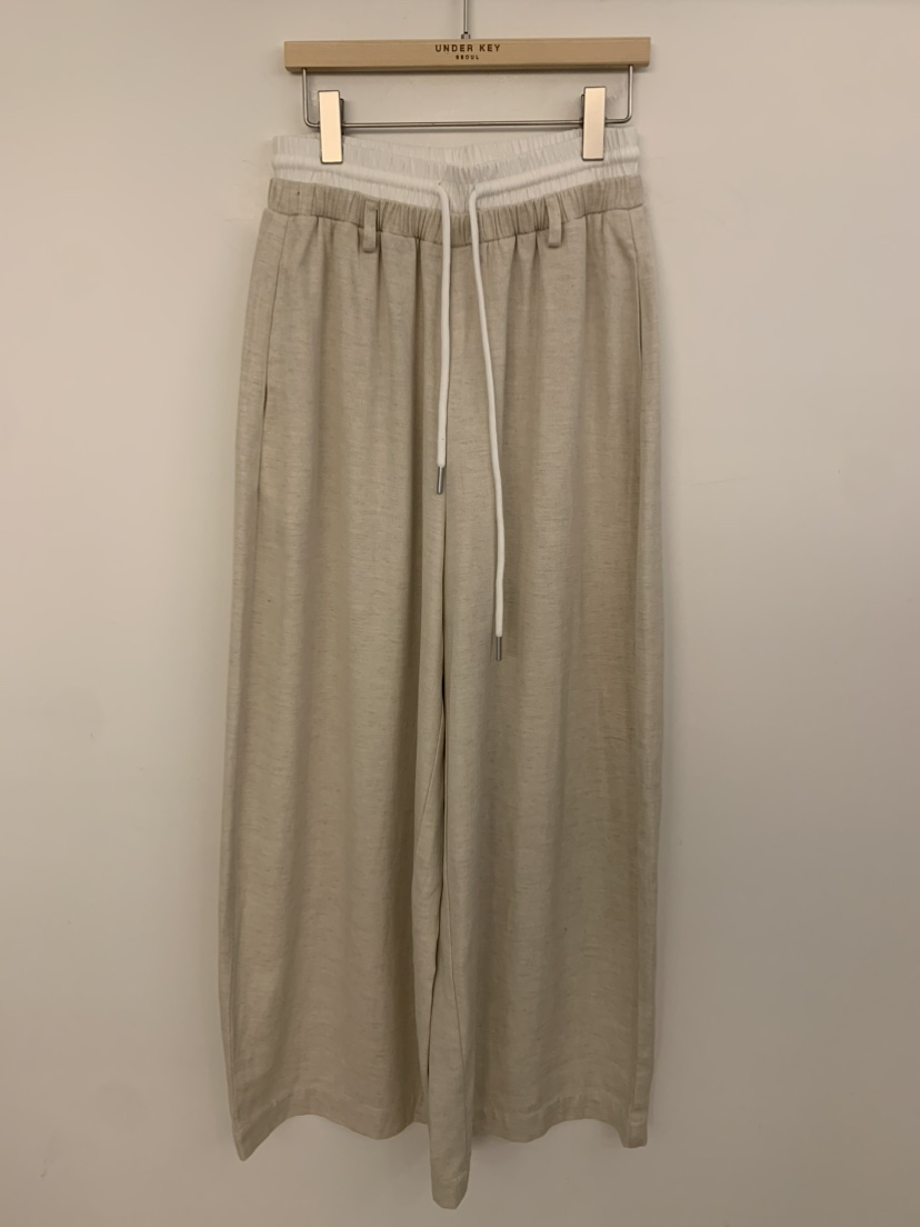 UNDER KEY韓國直郵女裝新品休閑熱賣時尚職業推薦休閑褲UNDER KEY休閑褲圖色1