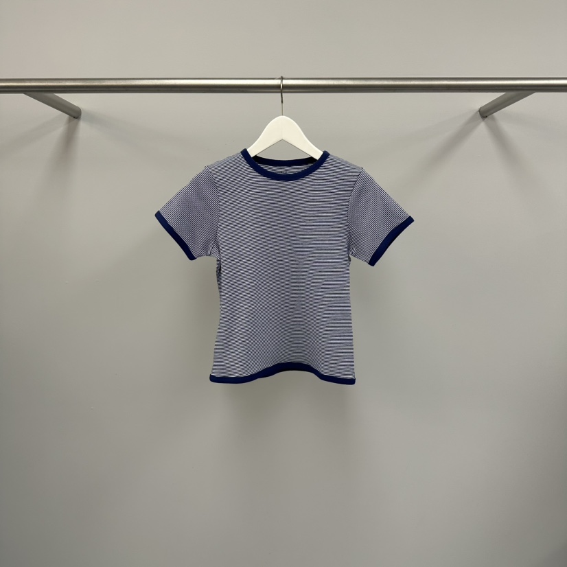 WATER/RIVER韓國直郵女裝新款熱賣時尚人氣推薦休閑T恤條紋WATER/RIVERT恤圖色1