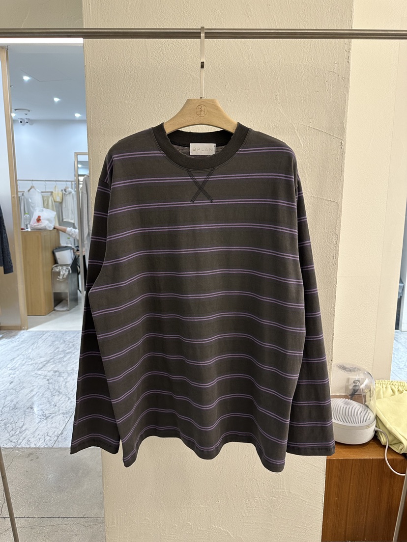 BPLAN韓國直郵實拍女士新款熱賣人氣休閑時尚推薦長袖T恤BPLAN長袖T恤圖色2