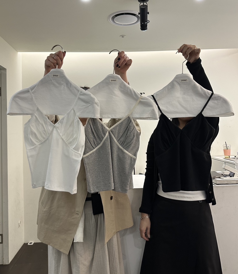 YOUR-P韓國直郵女裝新品熱賣人氣26春夏休閑時尚吊帶背心YOUR-P吊帶/背心