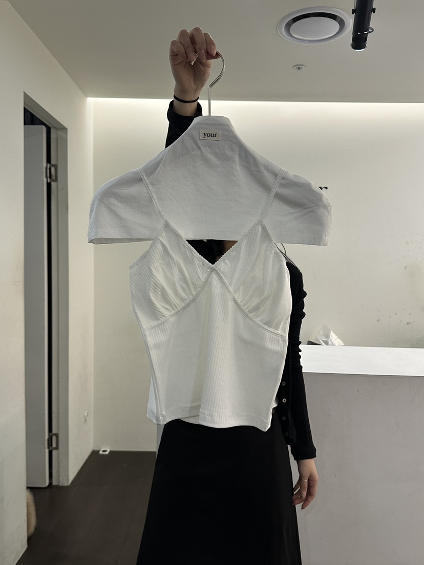 YOUR-P韓國直郵女裝新品熱賣人氣26春夏休閑時尚吊帶背心YOUR-P吊帶/背心圖色1