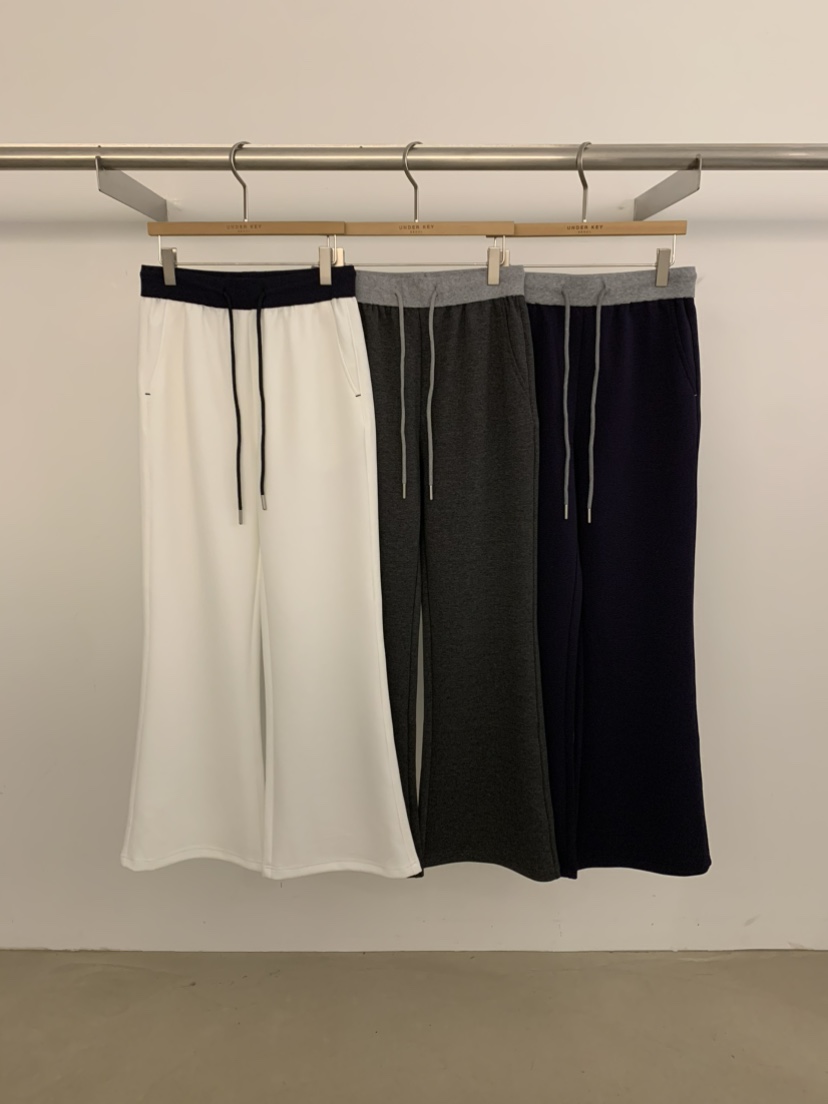 UNDER KEY韓國直郵實拍女士新品26春夏推薦職業休閑褲喇叭UNDER KEY休閑褲