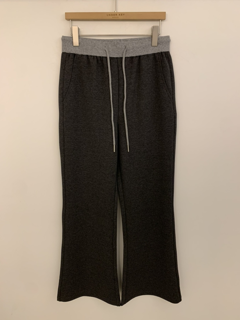 UNDER KEY韓國直郵實拍女士新品26春夏推薦職業休閑褲喇叭UNDER KEY休閑褲圖色3墨色