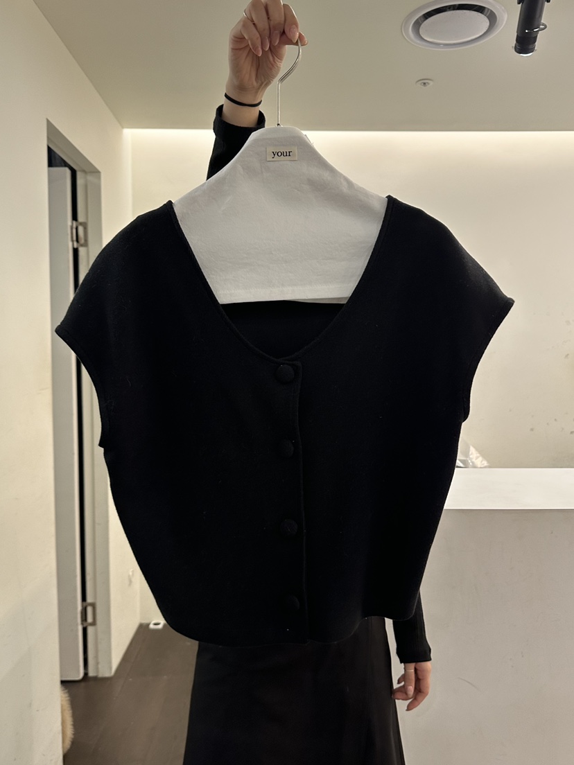 YOUR-P韓國代購女裝新品時尚熱賣職業推薦26春夏人氣馬甲YOUR-P馬甲圖色4