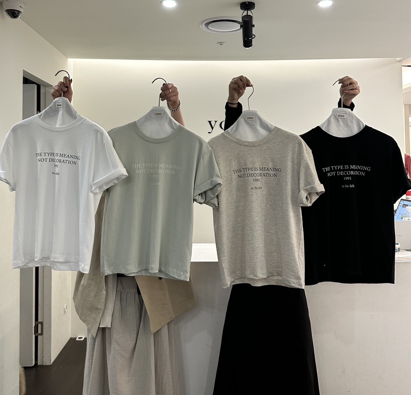 YOUR-P韓國東大門代購女士新款休閑26春夏職業人氣推薦T恤YOUR-PT恤