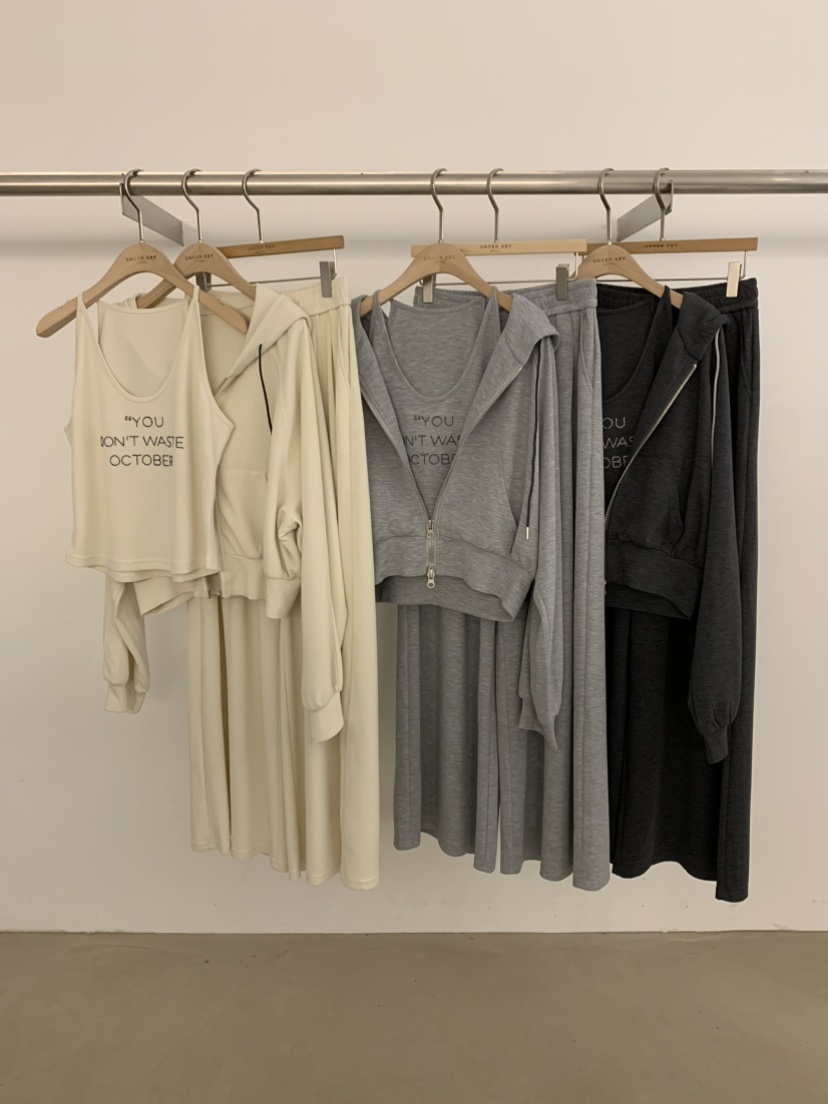 UNDER KEY韓國直郵實拍女士新款推薦時尚職業套裝三件套UNDER KEY套裝