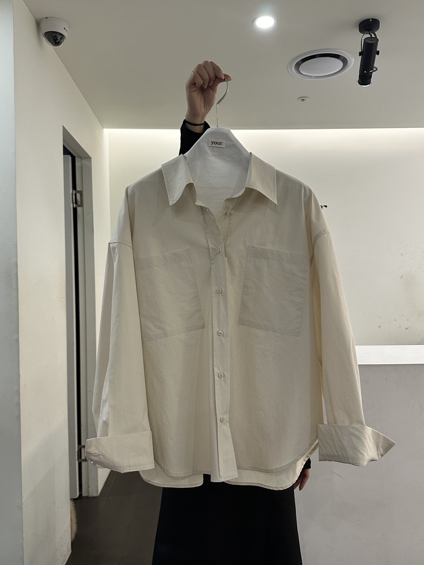 YOUR-P韓國東大門直郵女裝新品職業熱賣推薦襯衫蕾絲衫口袋YOUR-P襯衫/蕾絲衫圖色2