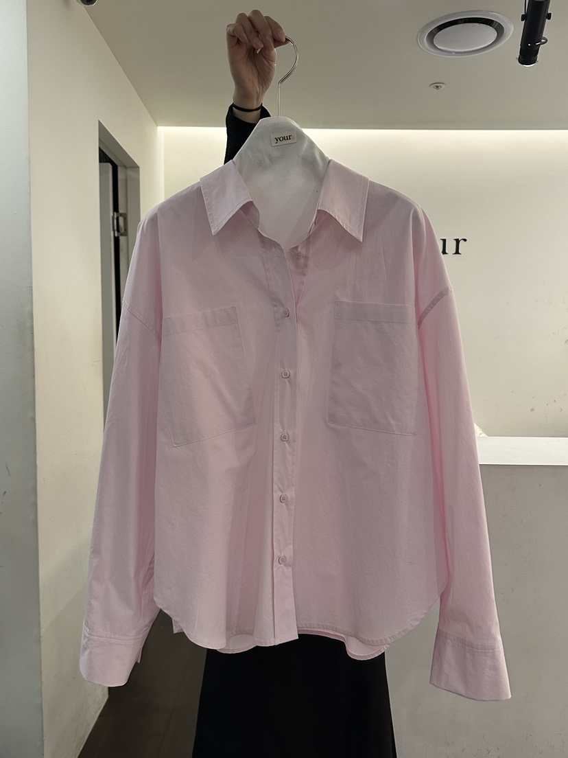 YOUR-P韓國東大門直郵女裝新品職業熱賣推薦襯衫蕾絲衫口袋YOUR-P襯衫/蕾絲衫圖色3