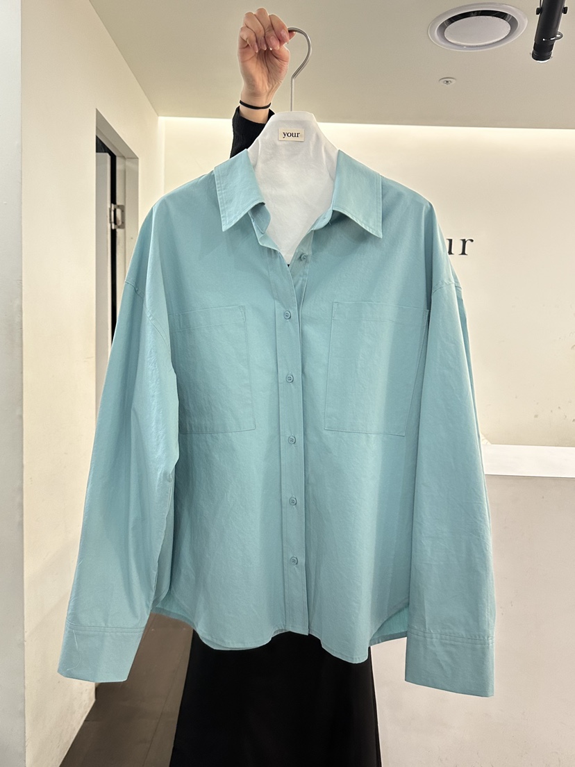 YOUR-P韓國東大門直郵女裝新品職業熱賣推薦襯衫蕾絲衫口袋YOUR-P襯衫/蕾絲衫圖色5