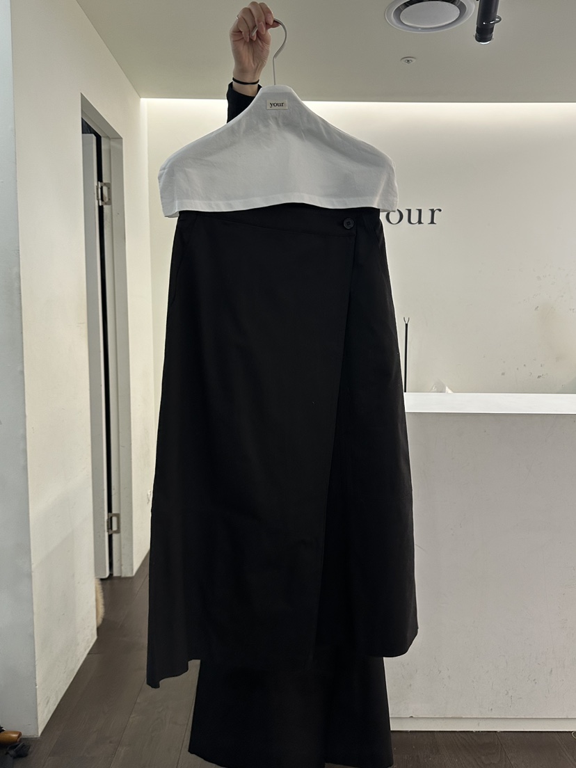 YOUR-P韓國東大門代購女士新品熱賣時尚職業人氣推薦長裙YOUR-P長裙圖色3黑色