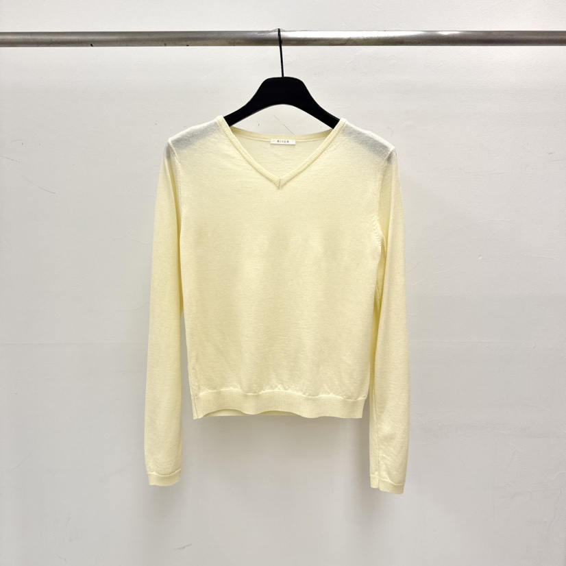 RIVER韓國直郵實拍女士新款熱賣26春夏時尚推薦職業針織衫WATER/RIVER針織衫圖色1