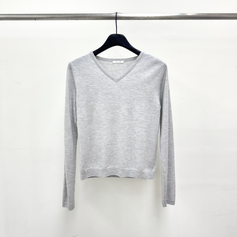 RIVER韓國直郵實拍女士新款熱賣26春夏時尚推薦職業針織衫WATER/RIVER針織衫圖色4