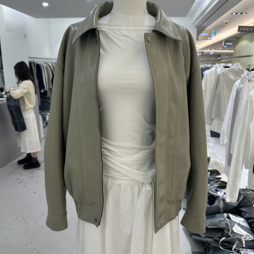 GALLERY-P韓國東大門直郵女士新款時尚休閑職業夾克皮革GALLERY-P夾克圖色1