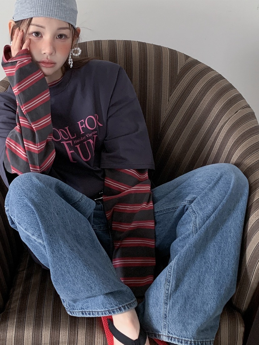 JKICHI韓國代購女裝新款熱賣職業推薦時尚人氣T恤不含內搭JKICHIT恤