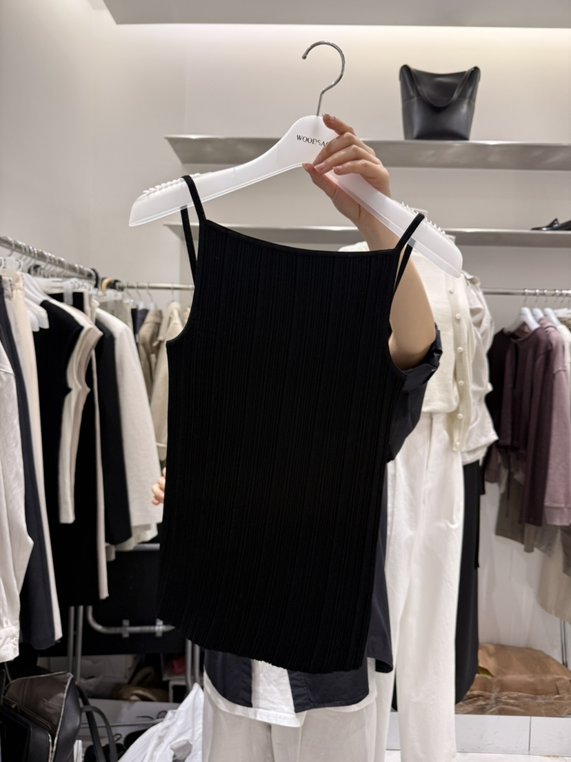 WOOD SAGE韓國直郵女士新品26春夏休閑推薦人氣吊帶背心WOOD SAGE吊帶/背心圖色3
