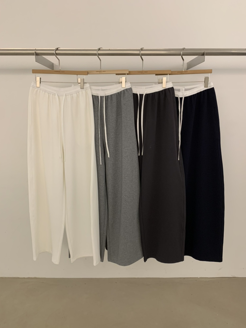 UNDER KEY韓國東大門直郵女裝新款推薦時尚26春夏休閑褲UNDER KEY休閑褲