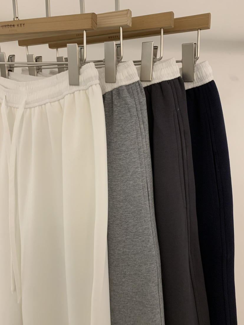 UNDER KEY韓國東大門直郵女裝新款推薦時尚26春夏休閑褲UNDER KEY休閑褲