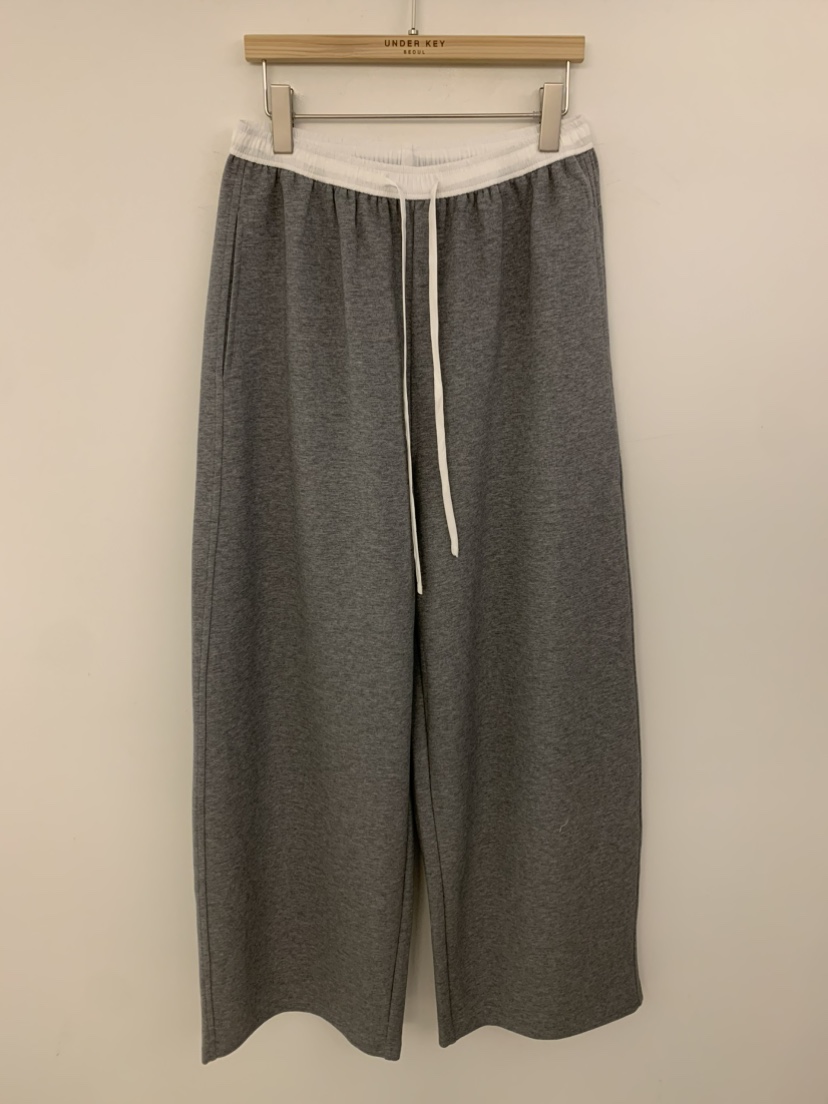 UNDER KEY韓國東大門直郵女裝新款推薦時尚26春夏休閑褲UNDER KEY休閑褲圖色2