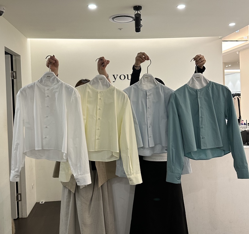 YOUR-P韓國直郵實拍女士新品人氣熱賣推薦26春夏襯衫蕾絲衫YOUR-P襯衫/蕾絲衫