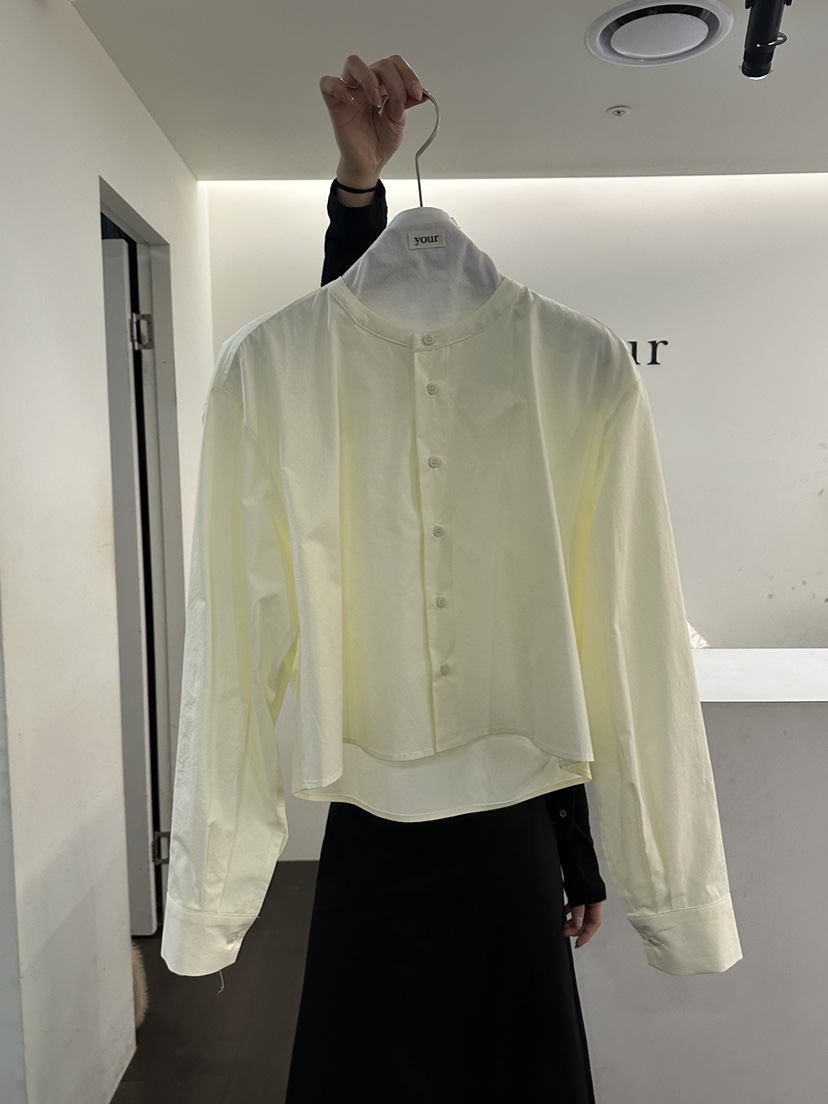 YOUR-P韓國直郵實拍女士新品人氣熱賣推薦26春夏襯衫蕾絲衫YOUR-P襯衫/蕾絲衫圖色2