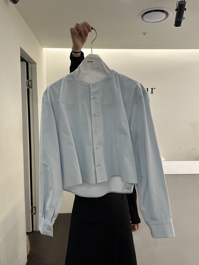 YOUR-P韓國直郵實拍女士新品人氣熱賣推薦26春夏襯衫蕾絲衫YOUR-P襯衫/蕾絲衫圖色3