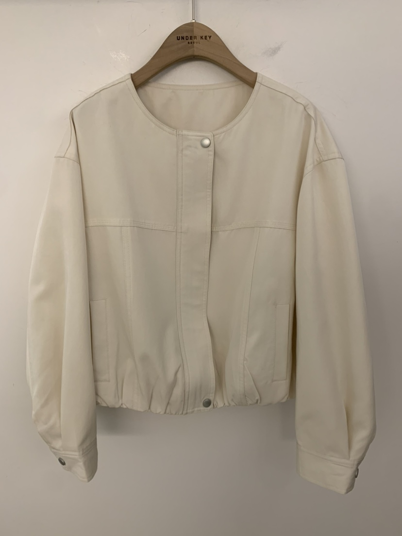 UNDER KEY韓國東大門代購女士新品26春夏熱賣人氣時尚夾克UNDER KEY夾克圖色1米色