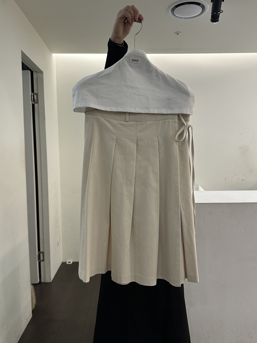 YOUR-P韓國代購女裝新品人氣時尚休閑職業推薦半身裙中短裙YOUR-P半身裙/中短裙圖色1象牙白