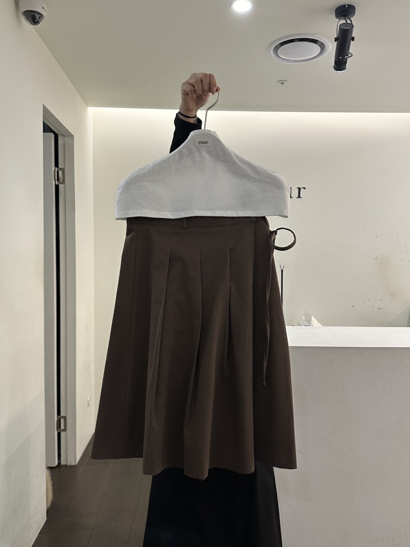 YOUR-P韓國代購女裝新品人氣時尚休閑職業推薦半身裙中短裙YOUR-P半身裙/中短裙圖色3棕色