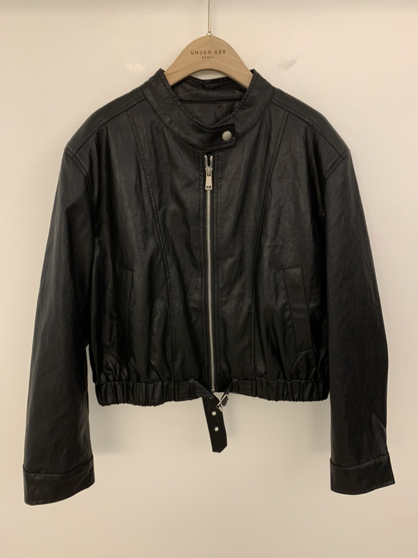 UNDER KEY韓國東大門代購女士新款推薦休閑熱賣職業夾克UNDER KEY夾克圖色3黑色
