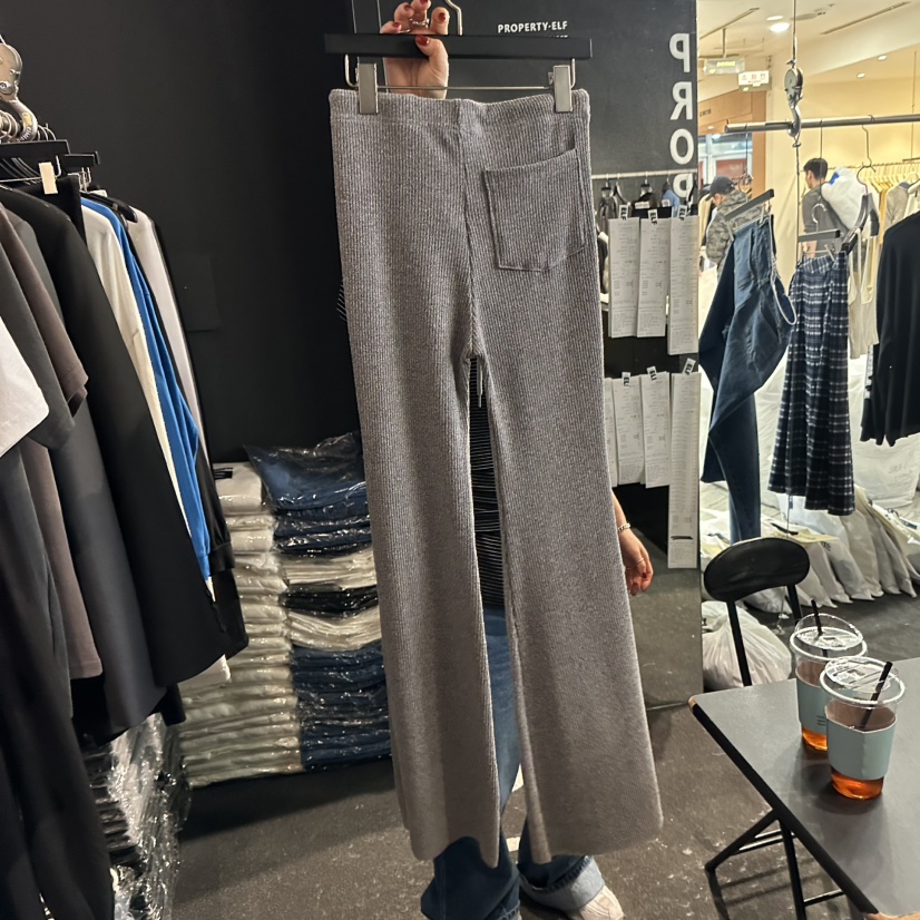 ELF-L韓國直郵女士新品熱賣休閑人氣26春夏職業休閑褲喇叭PROJECT ELF/ELF-L休閑褲