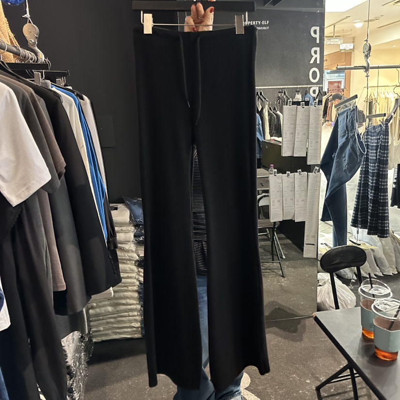 ELF-L韓國直郵女士新品熱賣休閑人氣26春夏職業休閑褲喇叭PROJECT ELF/ELF-L休閑褲圖色2