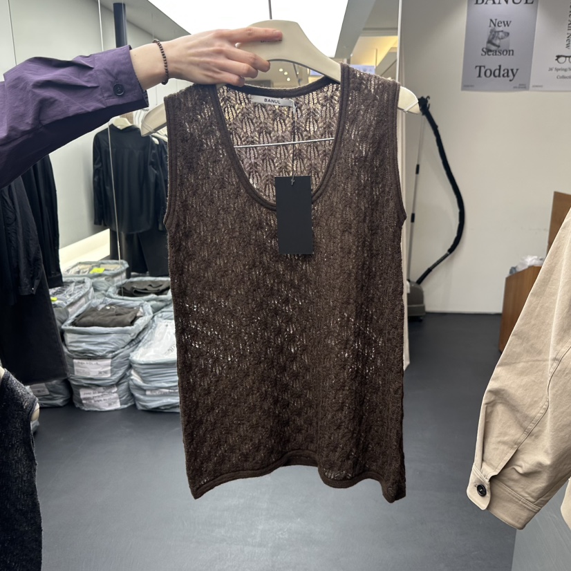 BANUL韓國代購女士新品職業時尚休閑推薦人氣熱賣吊帶背心BANUL吊帶/背心圖色2