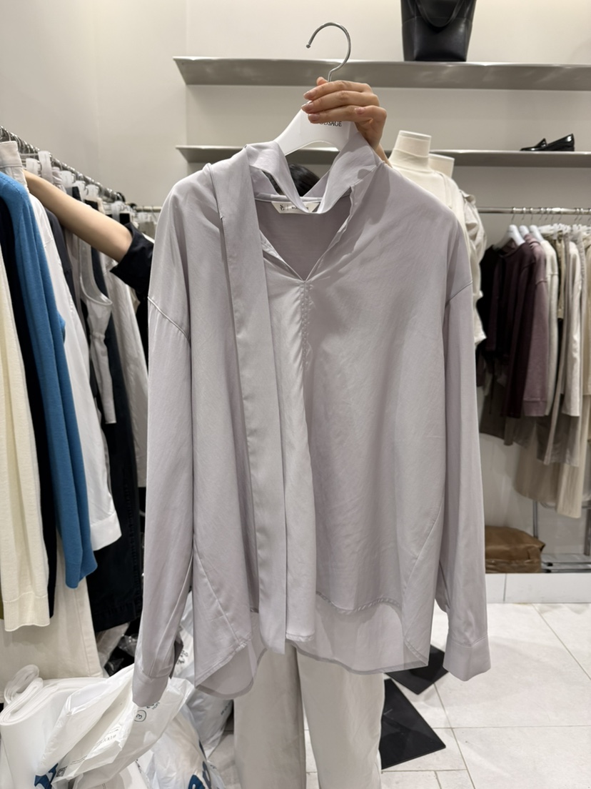 WOOD SAGE韓國直郵實拍女士新款職業熱賣推薦襯衫蕾絲衫WOOD SAGE襯衫/蕾絲衫圖色2