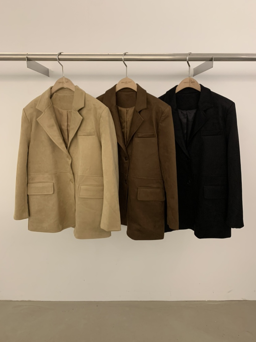 UNDER KEY韓國代購女裝新品熱賣休閑26春夏職業時尚夾克UNDER KEY夾克