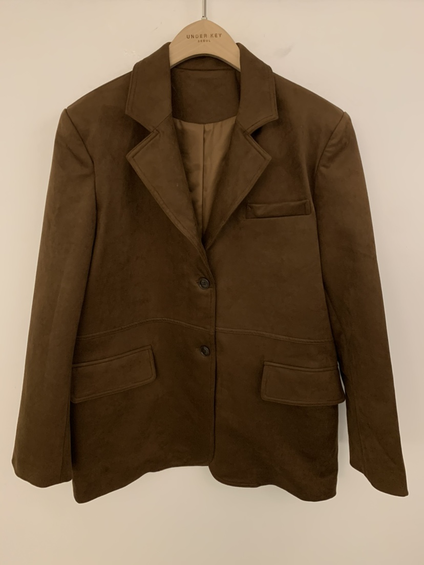 UNDER KEY韓國代購女裝新品熱賣休閑26春夏職業時尚夾克UNDER KEY夾克圖色2