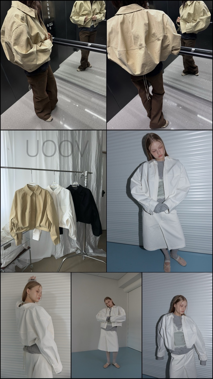 UOOV韓國直郵實拍女裝新款熱賣人氣26春夏職業推薦休閑夾克UOOV夾克