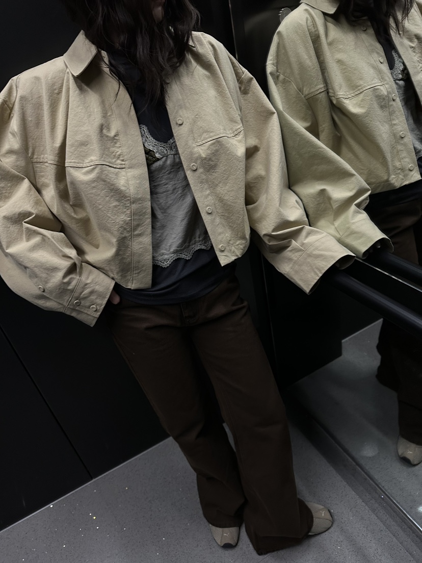 UOOV韓國直郵實拍女裝新款熱賣人氣26春夏職業推薦休閑夾克UOOV夾克