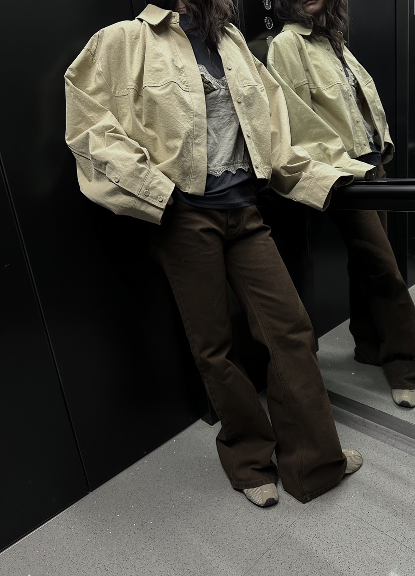 UOOV韓國直郵實拍女裝新款熱賣人氣26春夏職業推薦休閑夾克UOOV夾克