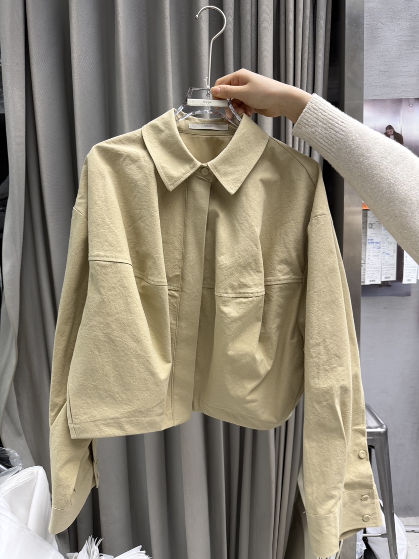 UOOV韓國直郵實拍女裝新款熱賣人氣26春夏職業推薦休閑夾克UOOV夾克圖色1