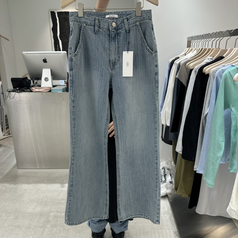 HAUTTE-P韓國直郵實拍女裝新款休閑職業推薦人氣26春夏牛仔褲HAUTTE牛仔褲圖色1