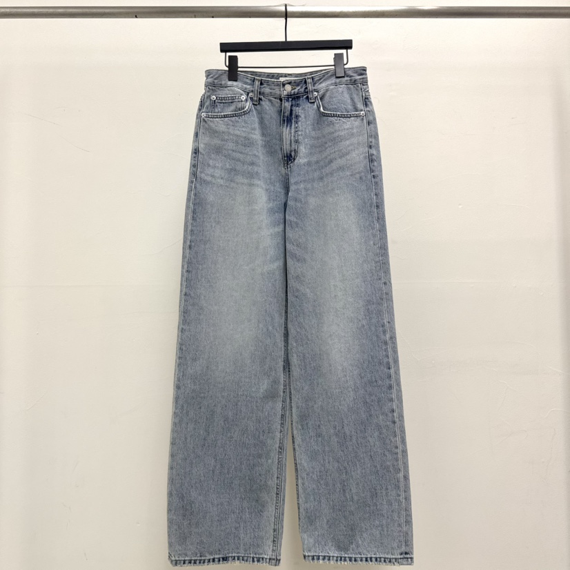 RIVER韓國東大門直郵女裝新品人氣休閑熱賣時尚26春夏牛仔褲WATER/RIVER牛仔褲圖色1淺色