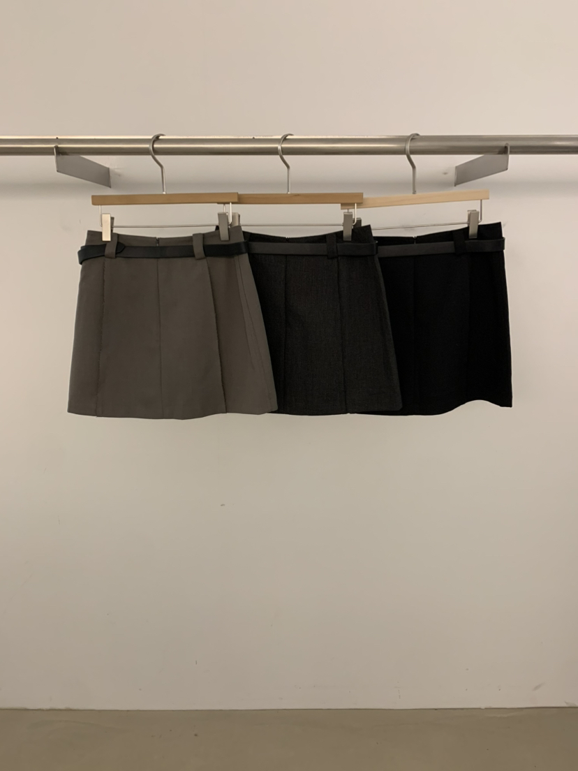 UNDER KEY韓國代購女裝新款人氣推薦時尚熱賣裙褲含腰帶UNDER KEY裙褲