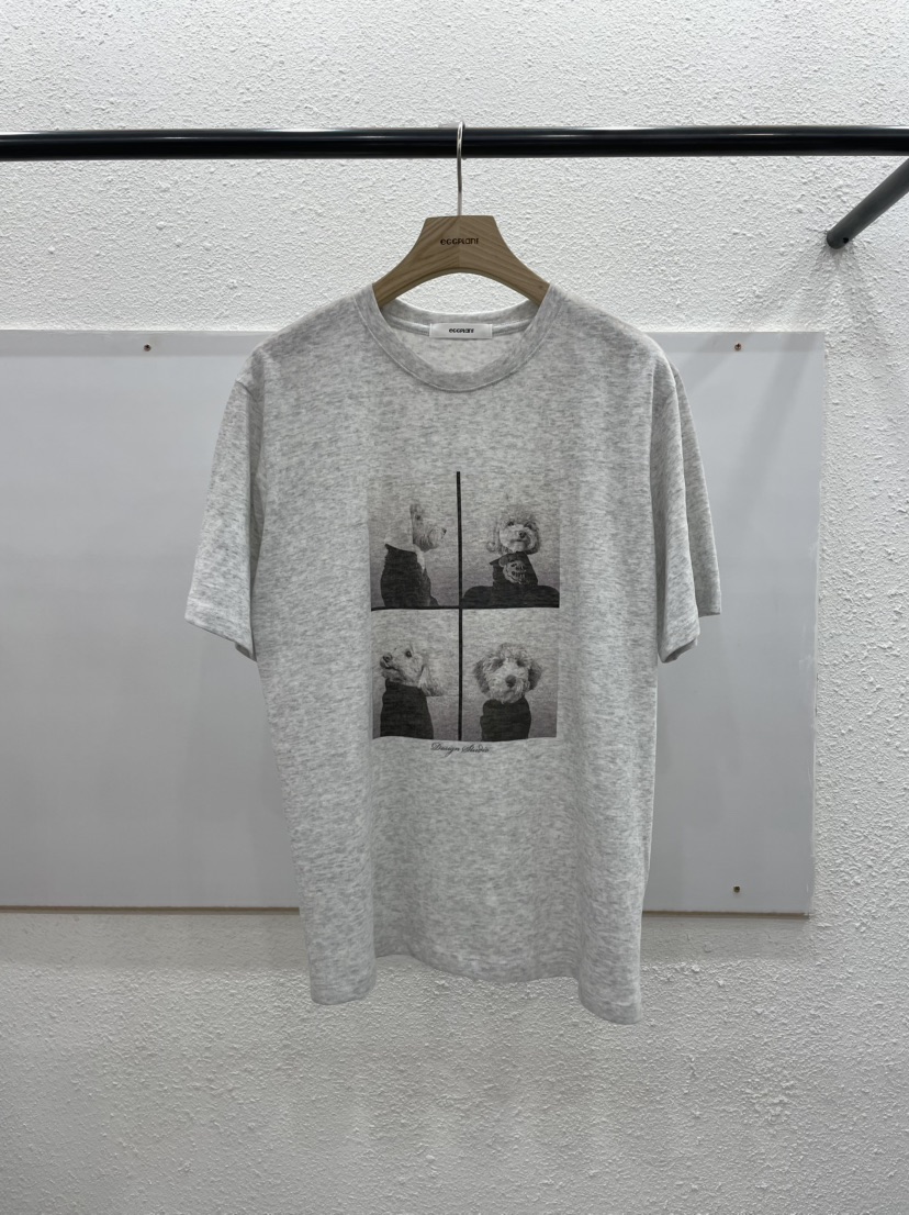 EGGPLANT韓國東大門直郵女士新款26春夏人氣推薦職業休閑T恤EGGPLANTT恤圖色2