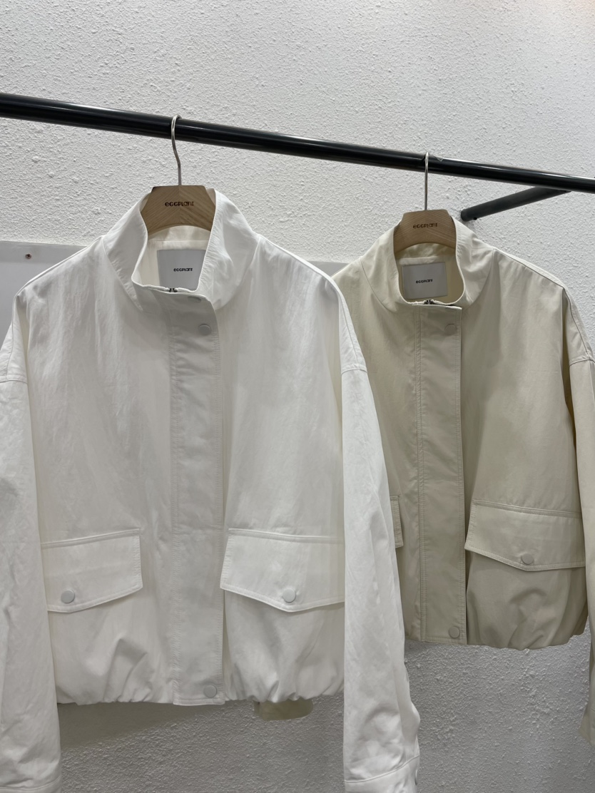 EGGPLANT韓國代購女士新品休閑人氣時尚職業26春夏夾克棉質EGGPLANT夾克