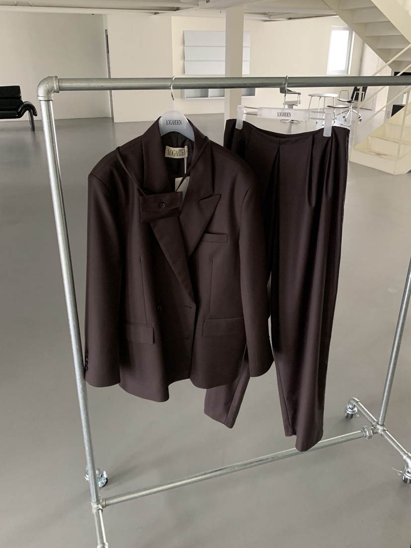 LOGARDEN韓國直郵女士新品職業人氣26春夏時尚熱賣夾克口袋LO GARDEN夾克