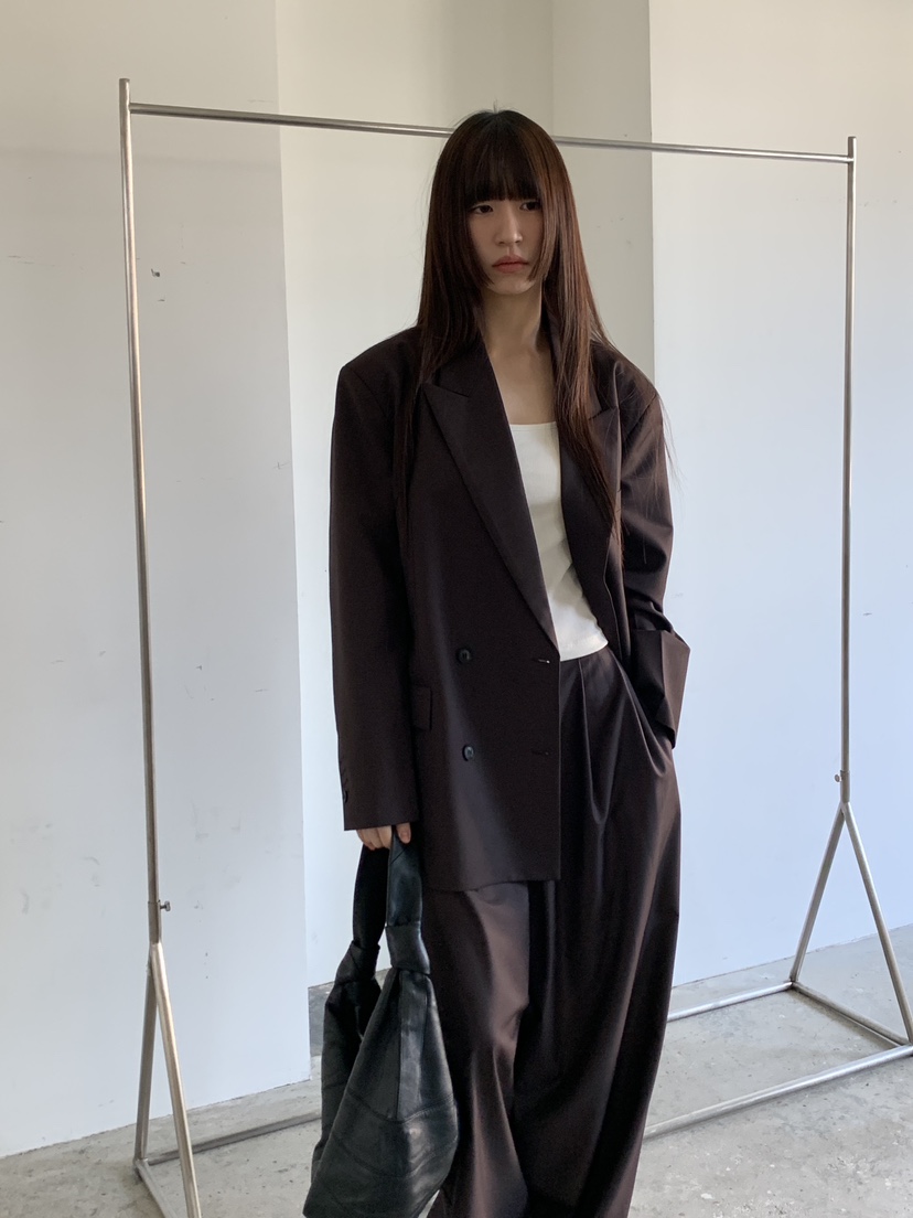 LOGARDEN韓國直郵女士新品職業人氣26春夏時尚熱賣夾克口袋LO GARDEN夾克