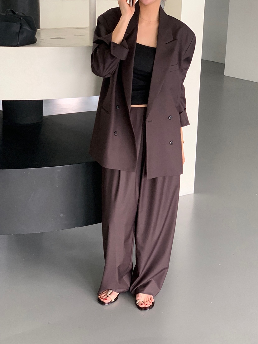 LOGARDEN韓國直郵女士新品職業人氣26春夏時尚熱賣夾克口袋LO GARDEN夾克