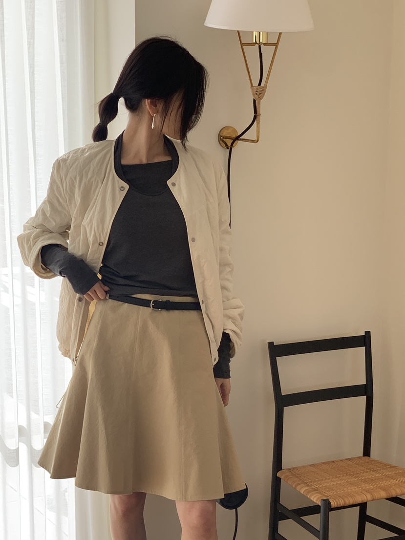 LOGARDEN韓國直郵實拍女士新款26春夏休閑熱賣長袖T恤假兩件LO GARDEN長袖T恤