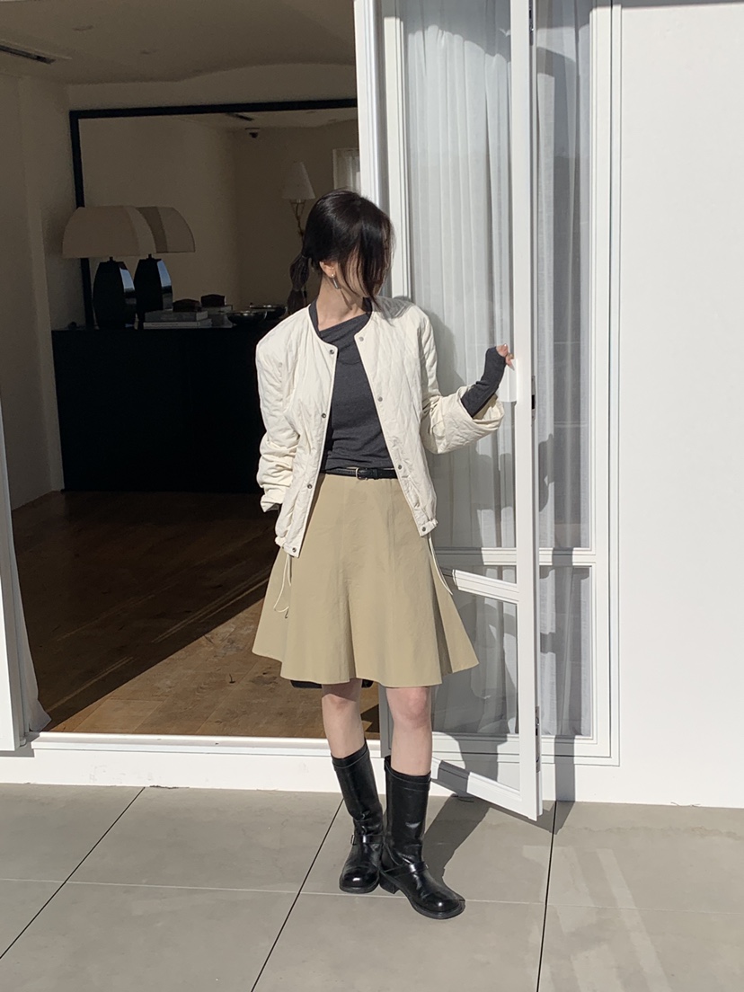 LOGARDEN韓國直郵實拍女士新款26春夏休閑熱賣長袖T恤假兩件LO GARDEN長袖T恤